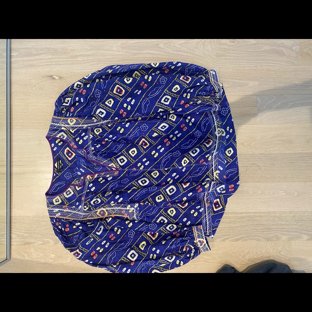 Isabel Marant Silk Print Blouse